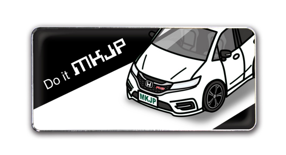 MKJP 車種別エンブレム 2個入り H25mm×W55mm ホンダ ジェイド