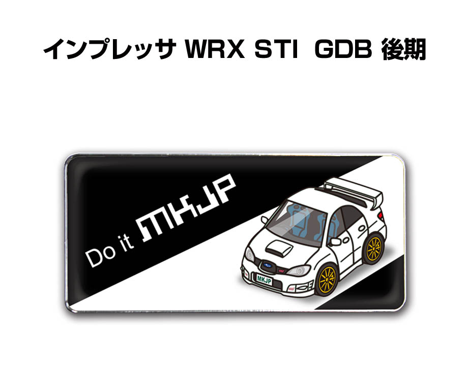 MKJP BABY IN CARステッカー 2枚入り スバル インプレッサ WRX STI GDB