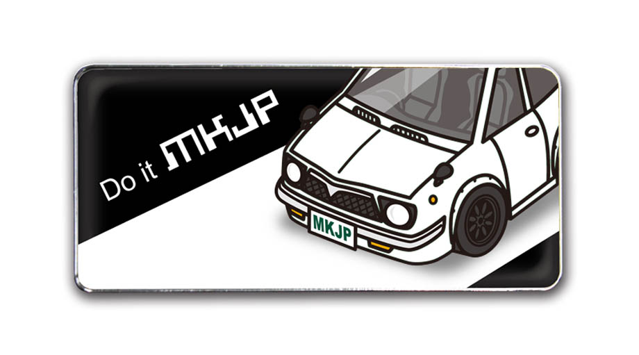 MKJP 車種別エンブレム 2個入り H25mm×W55mm トヨタ スプリンター