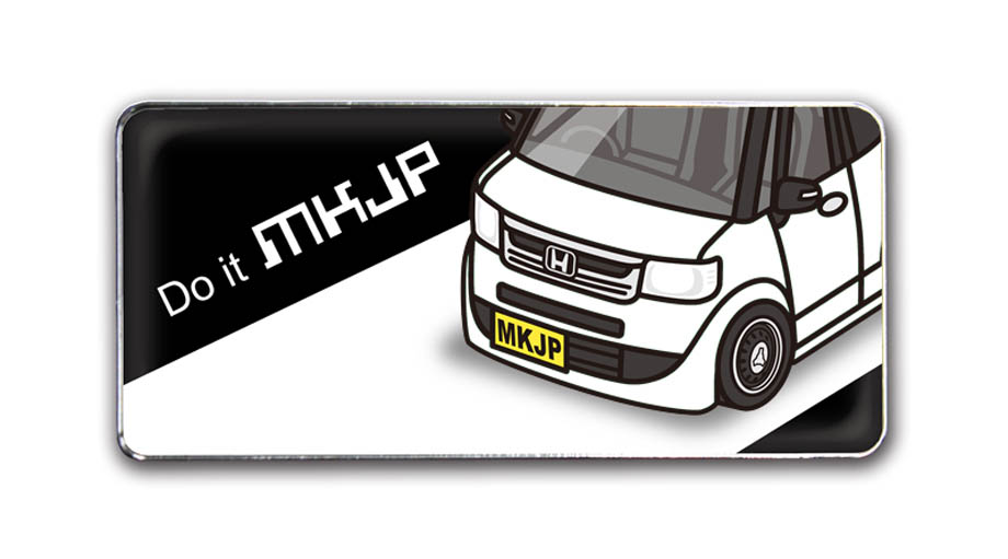 MKJP 車種別エンブレム 2個入り H25mm×W55mm ホンダ N-BOX スラッシュ