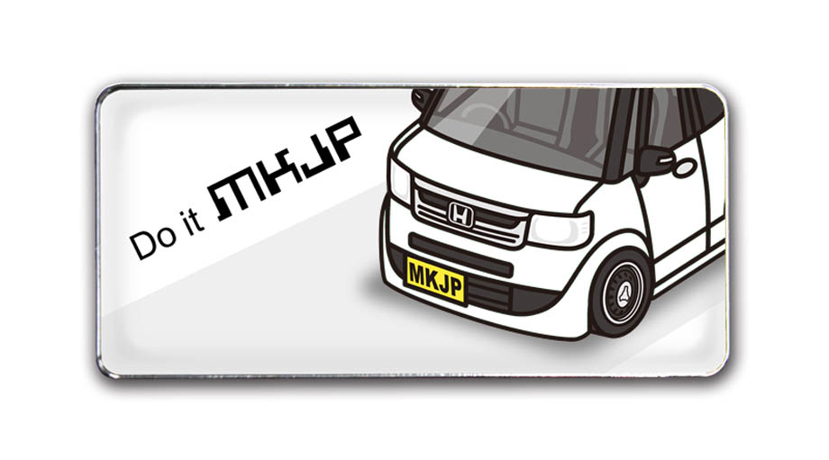 MKJP 車種別エンブレム 2個入り H25mm×W55mm ホンダ N-BOX スラッシュ