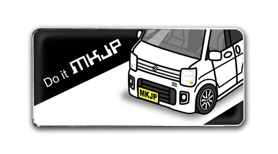 MKJP 車種別エンブレム 2個入り H25mm×W55mm スズキ エブリイ