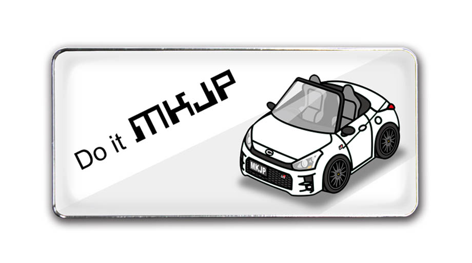 MKJP 車種別エンブレム 2個入り H25mm×W55mm トヨタ コペン GR LA400K