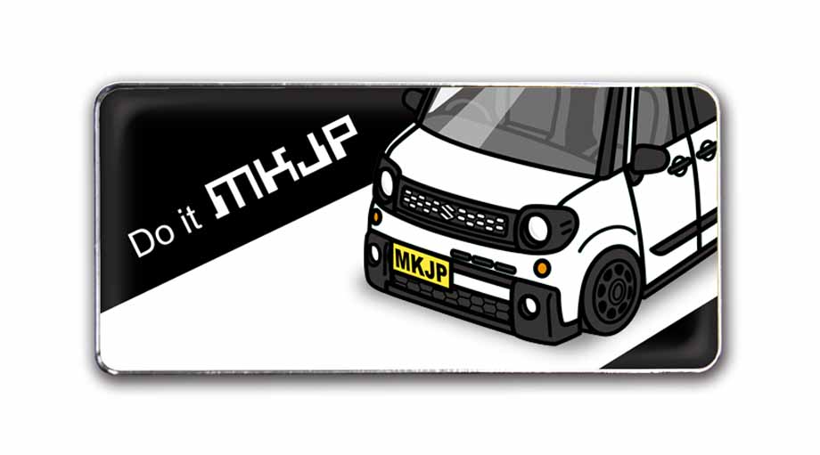 MKJP 車種別エンブレム 2個入り H25mm×W55mm スズキ スペーシア