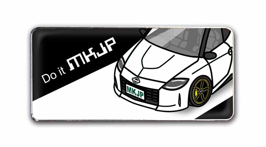 le_ktm様へ　希望の物を揃えた　専用出品になります。 MKJP 車種別エンブレム 2個入り H25mm×W55mm ニッサン