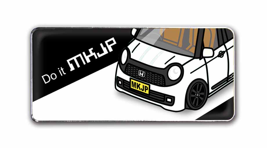 MKJP 車種別エンブレム 2個入り H25mm×W55mm ホンダ N-ONE SSネオ