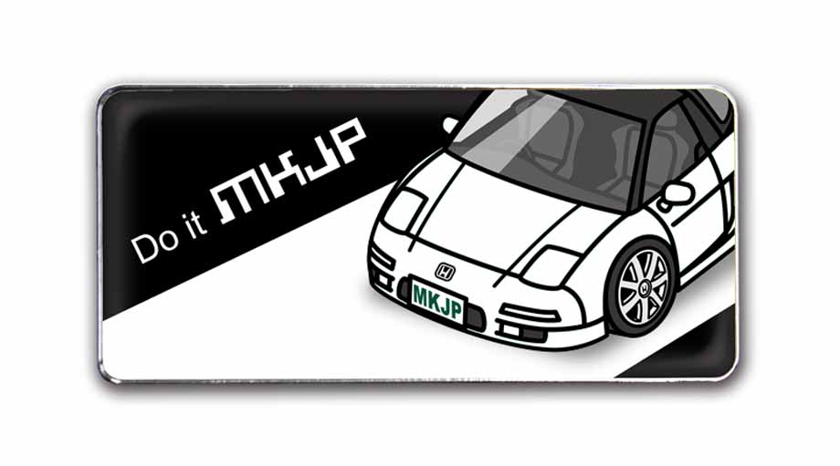 MKJP 車種別エンブレム 2個入り H25mm×W55mm ホンダ NSX NA1 ゆう