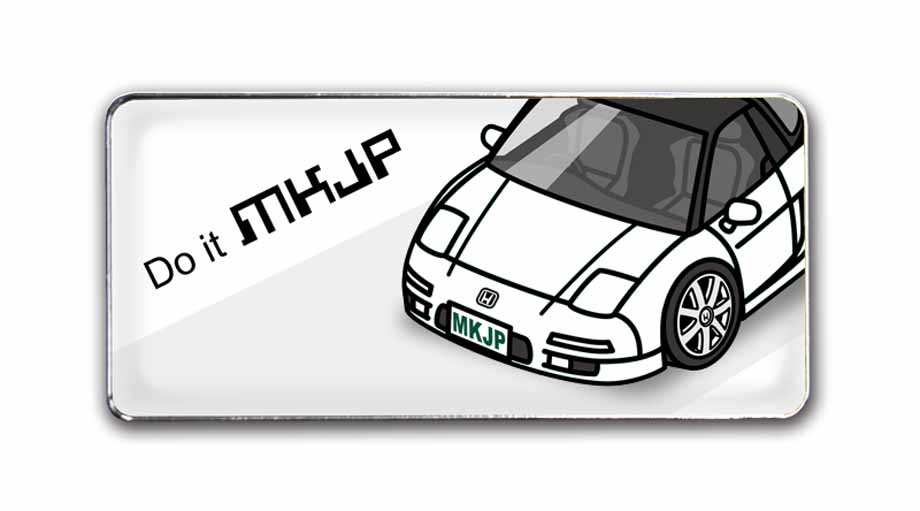 MKJP 車種別エンブレム 2個入り H25mm×W55mm ホンダ NSX NA1 ゆう