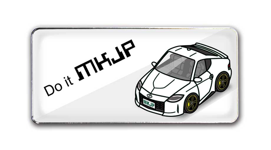 日産エンブレム MKJP 車種別エンブレム 2個入り H25mm×W55mm ニッサン フェアレディZ