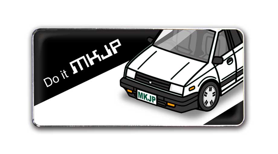 MKJP 車種別エンブレム 2個入り H25mm×W55mm いすゞ ジェミニ JT150