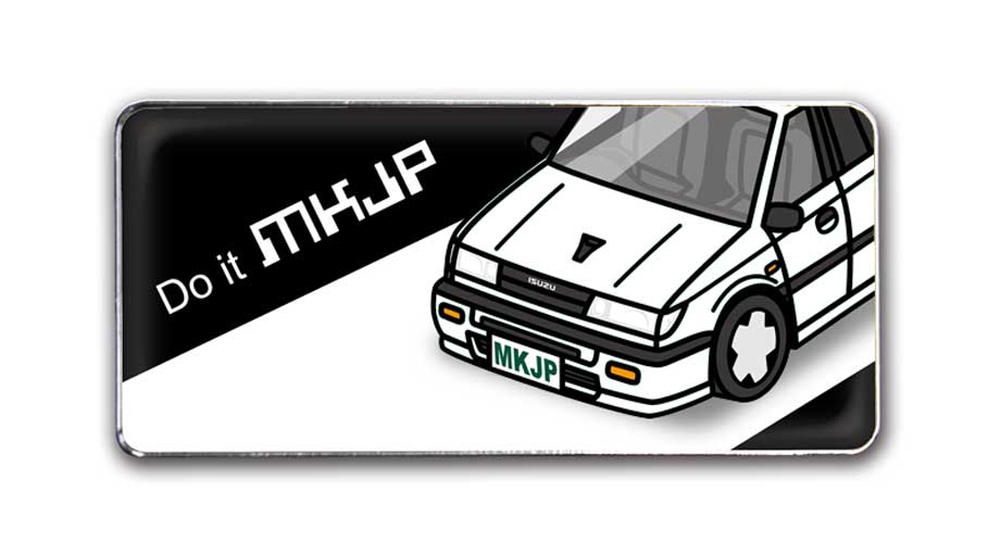 MKJP 車種別エンブレム 2個入り H25mm×W55mm いすゞ ジェミニ JT150