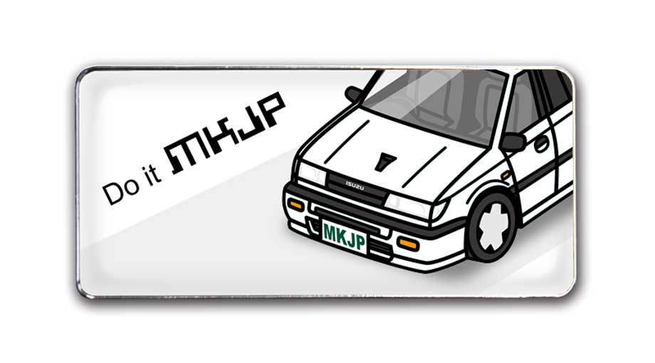 MKJP 車種別エンブレム 2個入り H25mm×W55mm いすゞ ジェミニ JT150