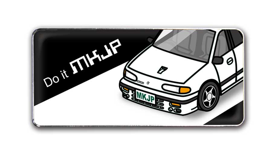MKJP 車種別エンブレム 2個入り H25mm×W55mm いすゞ ジェミニ