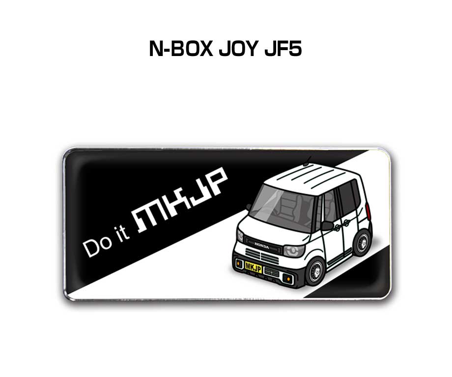 MKJP 車種別エンブレム 2個入り H25mm×W55mm ホンダ N-BOX JOY JF5