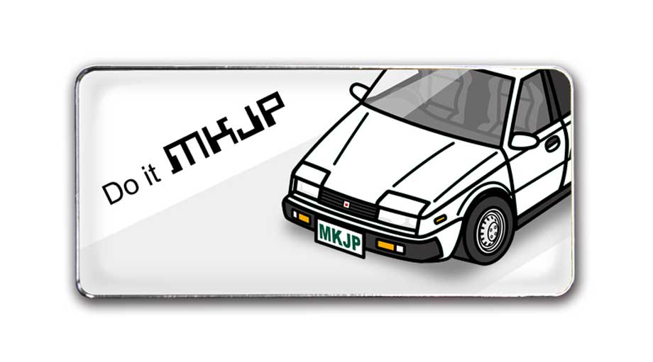 MKJP 車種別エンブレム 2個入り H25mm×W55mm いすゞ ピアッツァ JR120