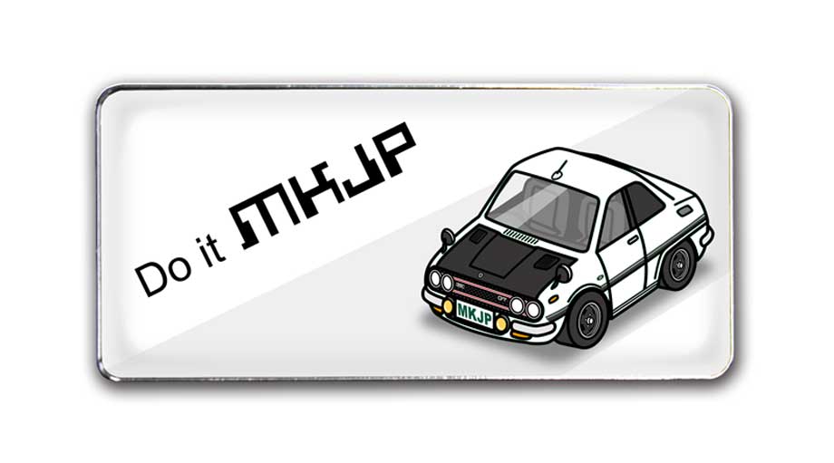 MKJP 車種別エンブレム 2個入り H25mm×W55mm いすゞ ベレット 1600GTR