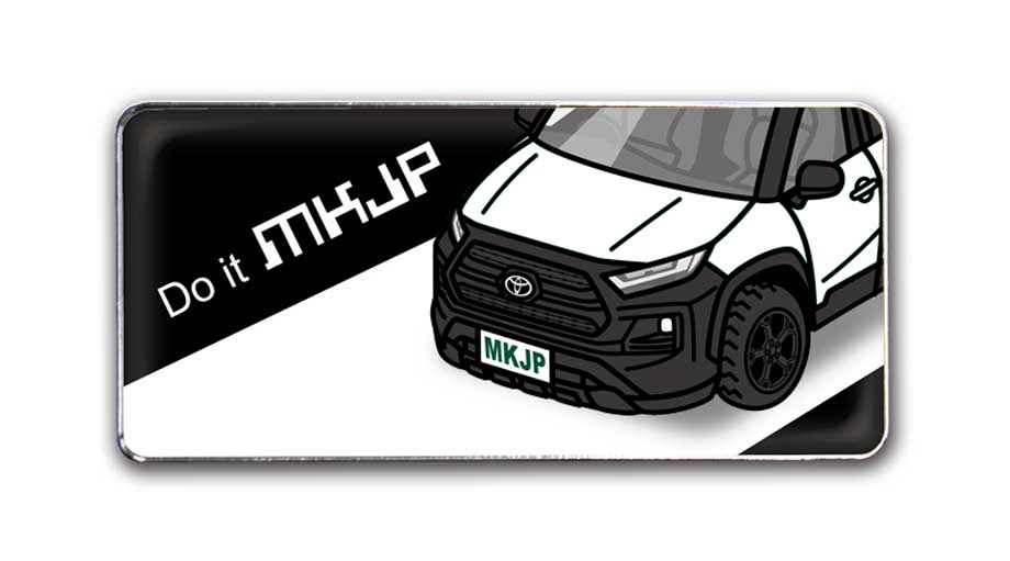 MKJP 車種別エンブレム 2個入り H25mm×W55mm トヨタ RAV4