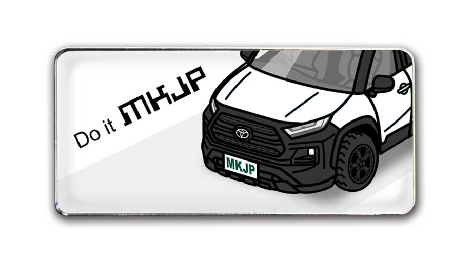 MKJP 車種別エンブレム 2個入り H25mm×W55mm トヨタ RAV4