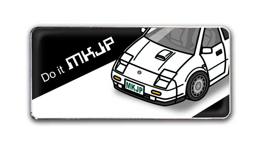 MKJP 車種別エンブレム 2個入り H25mm×W55mm ニッサン フェアレディZ