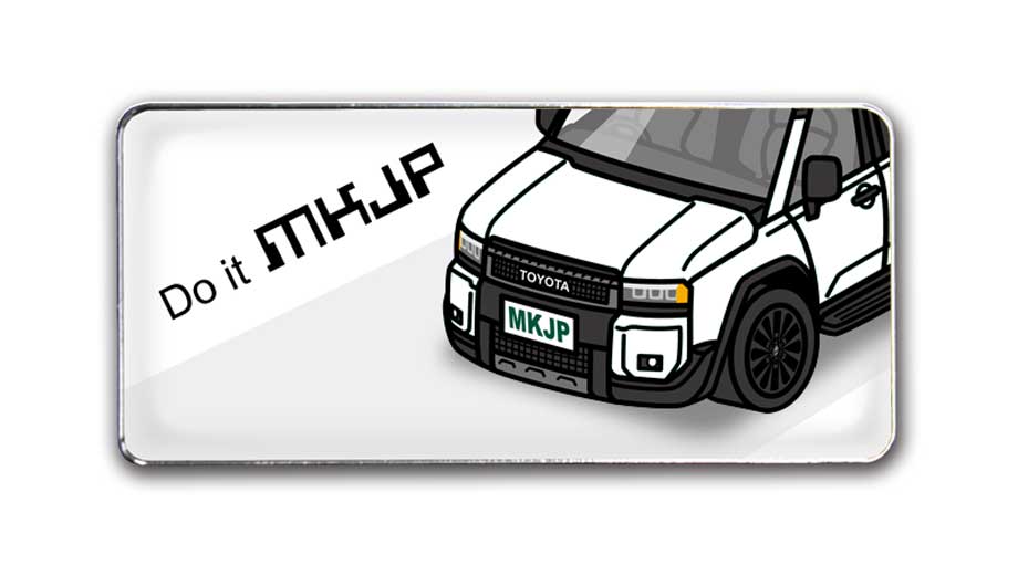 MKJP 車種別エンブレム 2個入り H25mm×W55mm ランドクルーザー 250