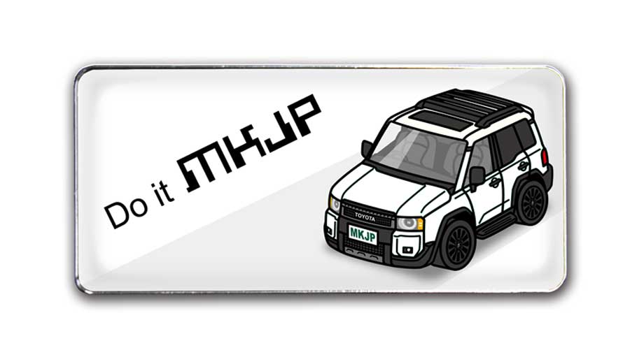 MKJP 車種別エンブレム 2個入り H25mm×W55mm ランドクルーザー 250