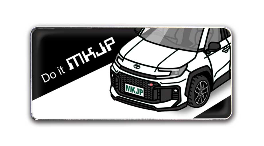 MKJP 車種別エンブレム 2個入り H25mm×W55mm RAV4 GR SPORT AXAP64