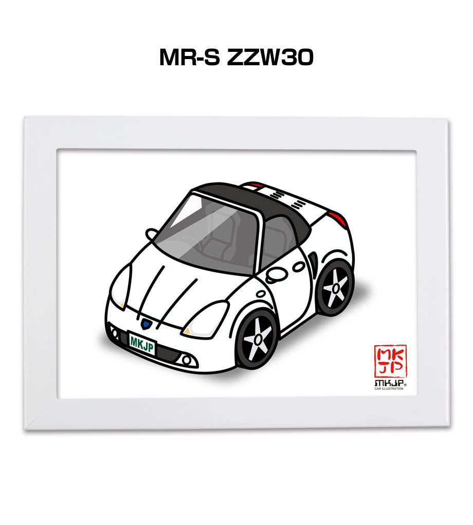 MKJP お先にどうぞステッカー 2枚入り トヨタ MR-S ZZW30 ゆうメール