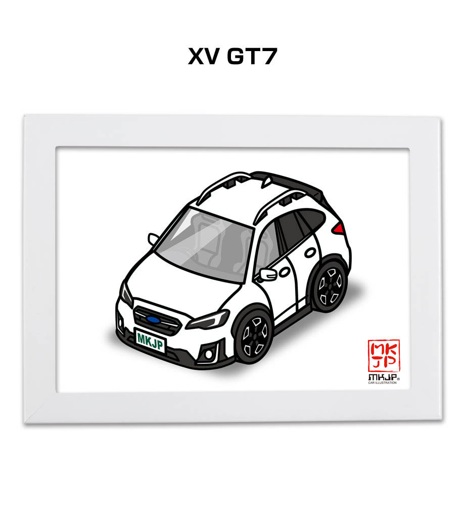 MKJP イラストA5 フレーム付き スバル XV GT7 ゆうメール送料無料 : illust-a5-0204 : ドレスアップパーツショップMKJP  - 通販 - Yahoo!ショッピング