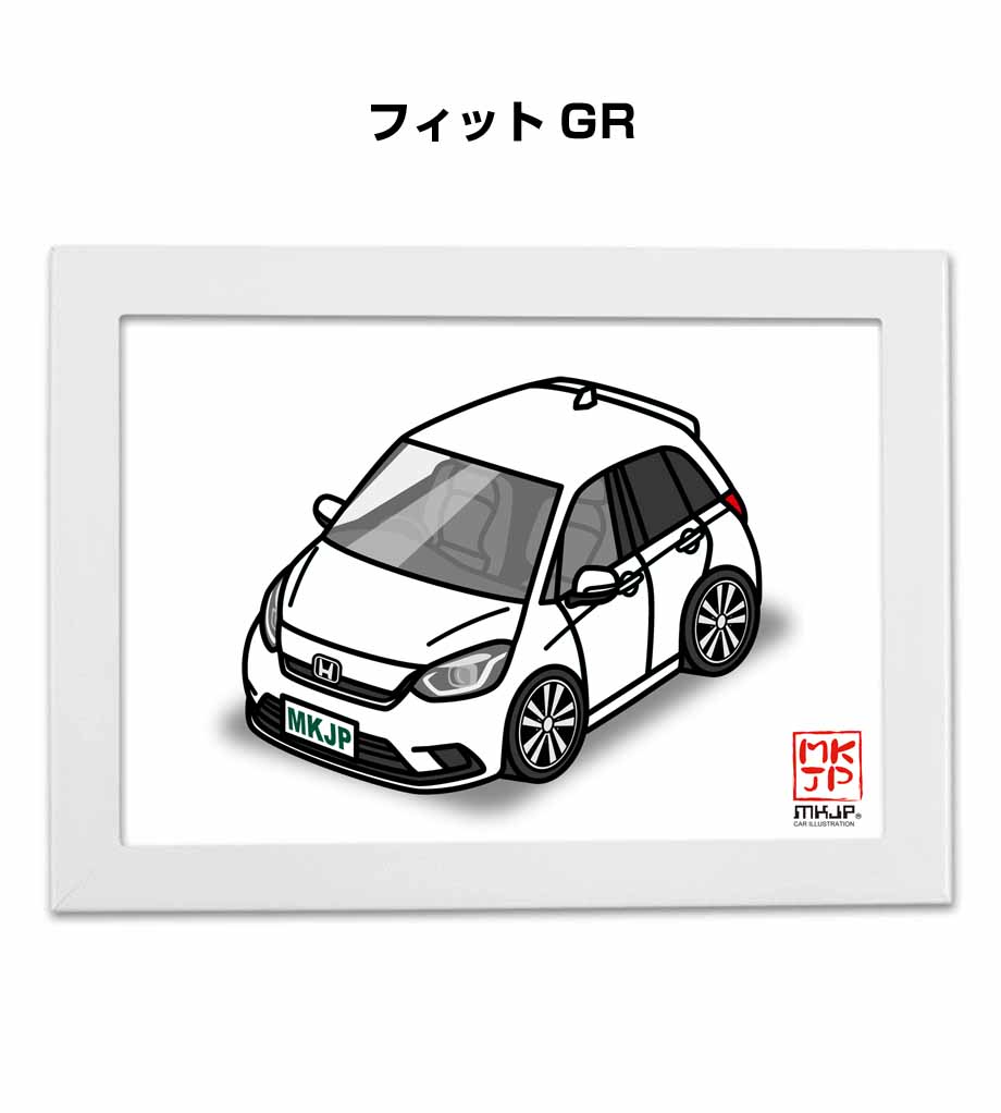 MKJP イラストA5 フレーム付き ホンダ フィット GR ゆうメール送料無料 : illust-a5-0586 : ドレスアップパーツショップ MKJP - 通販 - Yahoo!ショッピング