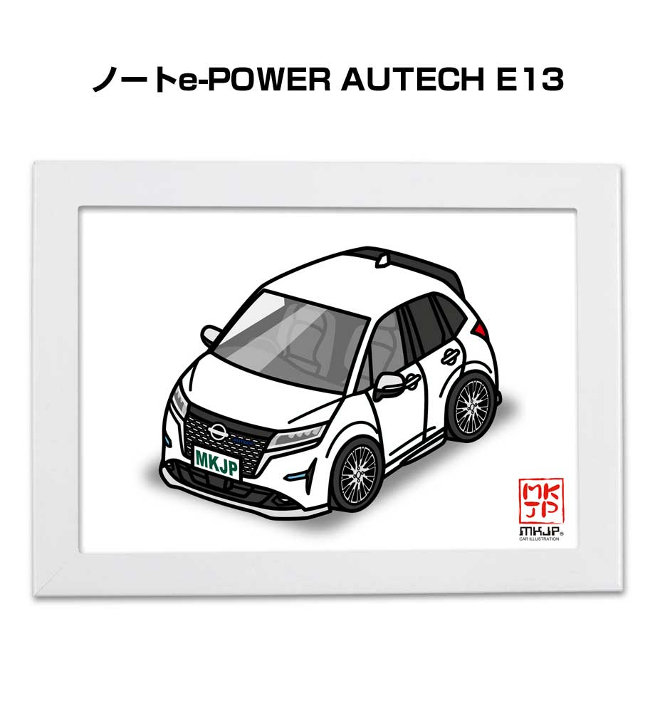 MKJP イラストA5 フレーム付き ニッサン ノートe-POWER AUTECH E13 ゆうメール送料無料 : illust-a5-0664 :  ドレスアップパーツショップMKJP - 通販 - Yahoo!ショッピング