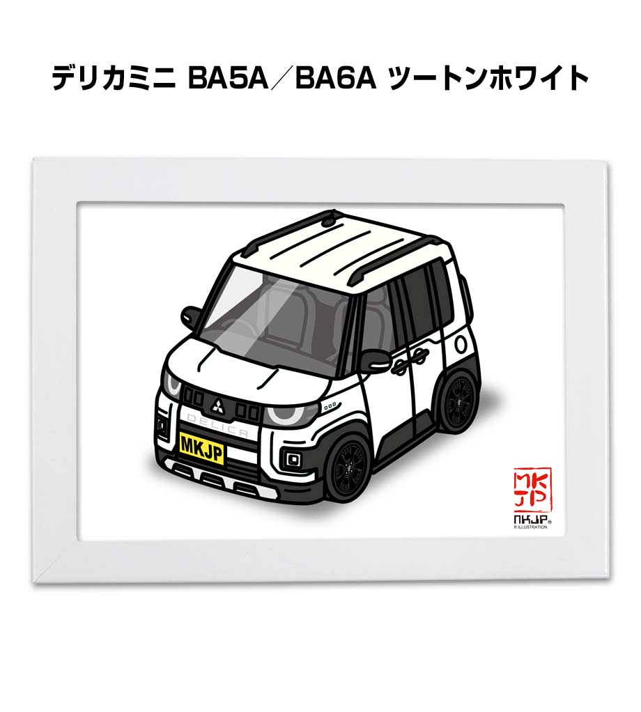 MKJP ドラレコステッカー 2枚入り ミツビシ デリカミニ BA5A／BA6A