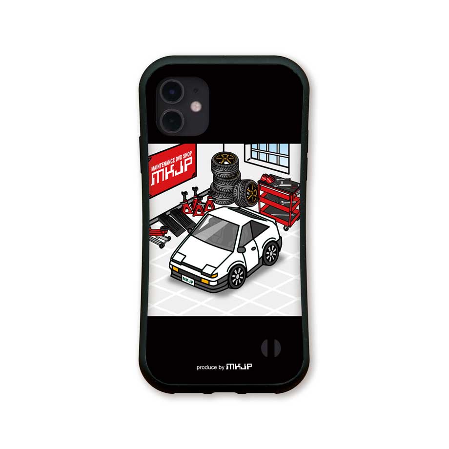 iPhoneグリップケース iPhone各種 車好き トレノ AE86 ゆうパケット
