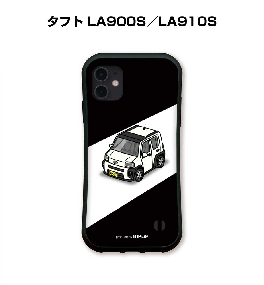 iPhoneグリップケース iPhone各種 車好き タフト LA900S／LA910S ゆう