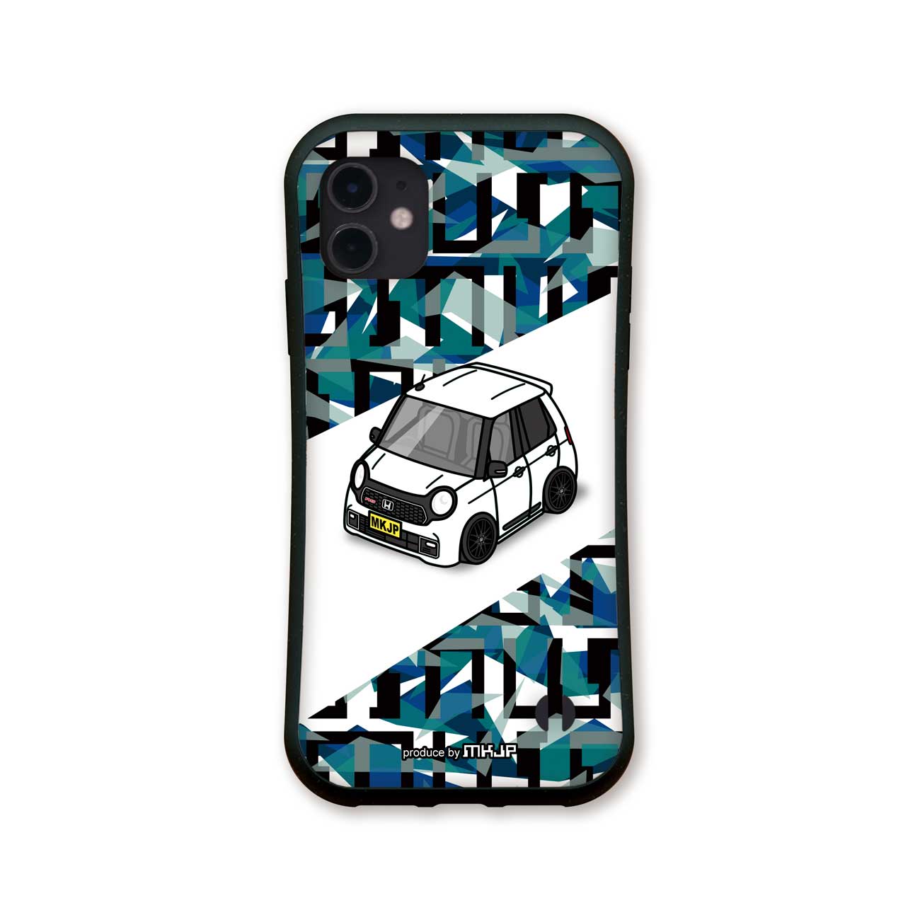 iPhoneグリップケース iPhone各種 車好き N-ONE RS JG3 ゆうパケット