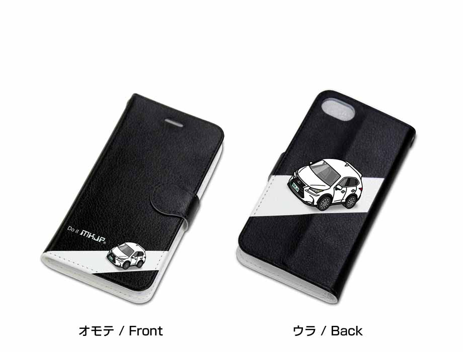 iPhoneケース 手帳タイプ iPhone各種 レクサス NX AGZ10／AYZ10 前期
