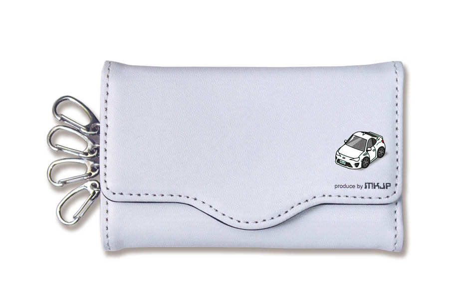 キーケース イラスト 車好き プレゼント 車 メンズ 男性 86 ZN6 後期