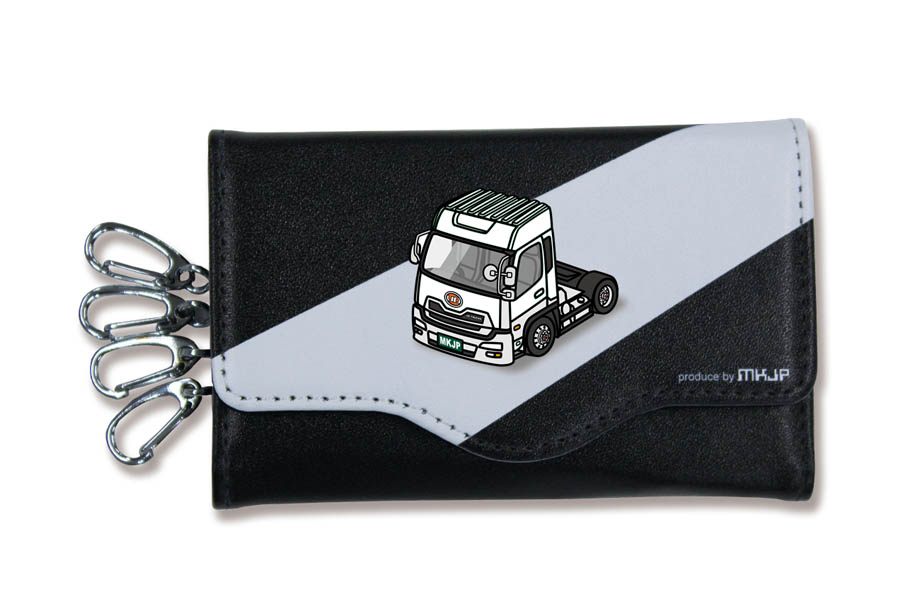 キーケース イラスト 車好き プレゼント 車 メンズ 男性 UDトラックス