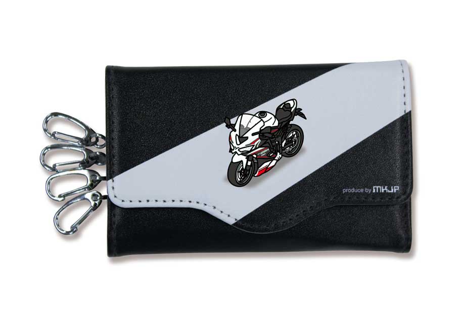 キーケース イラスト 車好き プレゼント 車 メンズ 男性 カワサキ