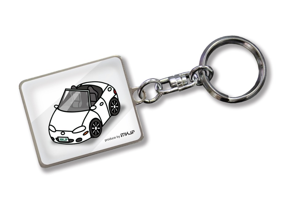 MKJP 車種別かわカッコいい キーホルダー マツダ ロードスター NB ゆう