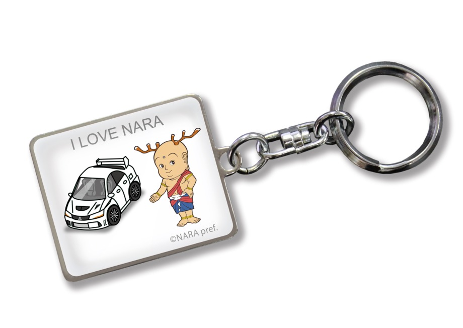 MKJP 車種別かわカッコいい キーホルダー ミツビシ ランエボ7 CT9A