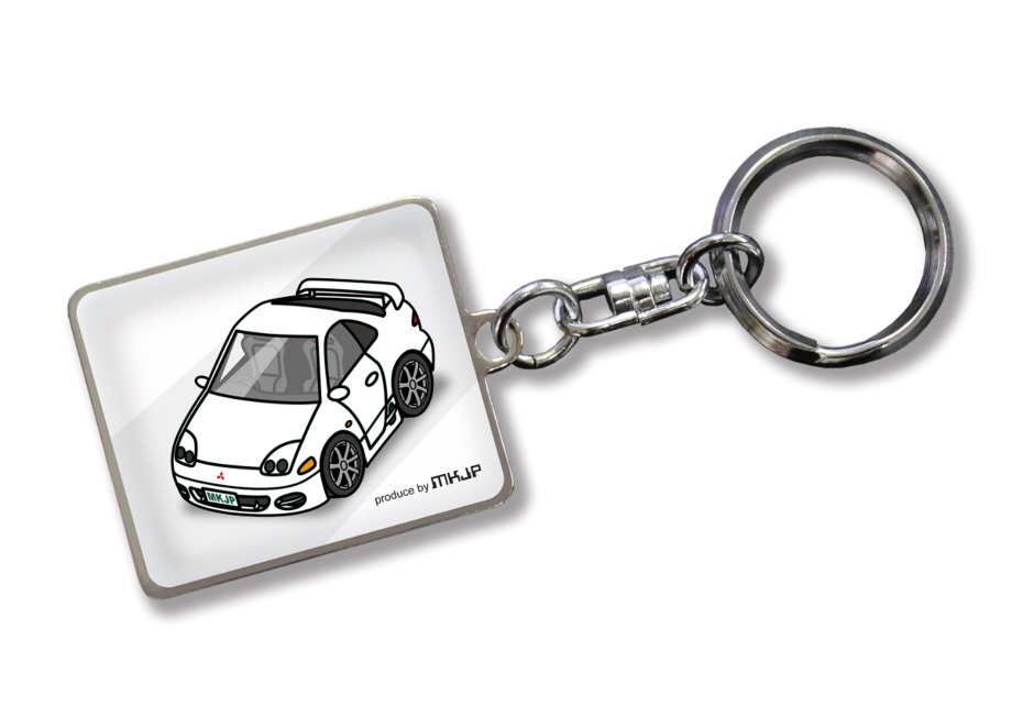 MKJP 車種別かわカッコいい キーホルダー ミツビシ GTO Z15A Z16A ゆう