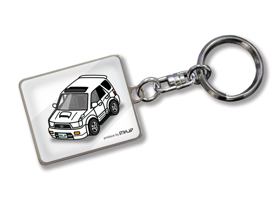 MKJP 車種別かわカッコいい キーホルダー トヨタ ハイラックスサーフ