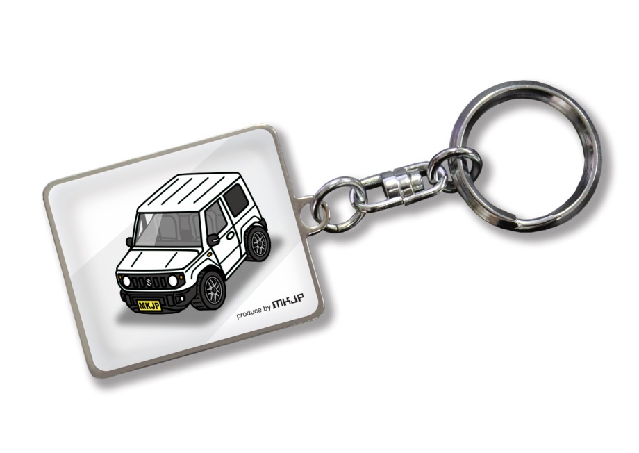 MKJP 車種別かわカッコいい キーホルダー スズキ ジムニー JB64 MKJP 車種別かわカッコいい キーホルダー スズキ ジムニー JB64