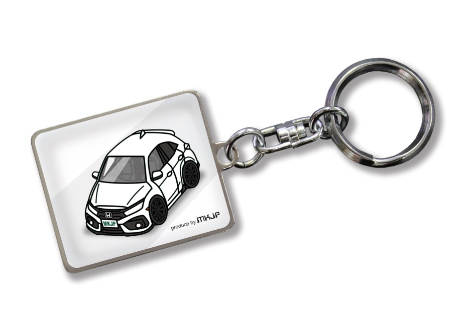 希少品 ホンダ シビック 純正 メタルキーホルダー ホンダ（HONDA） CIVIC シビック セダン 海外純正 キーホルダー キー