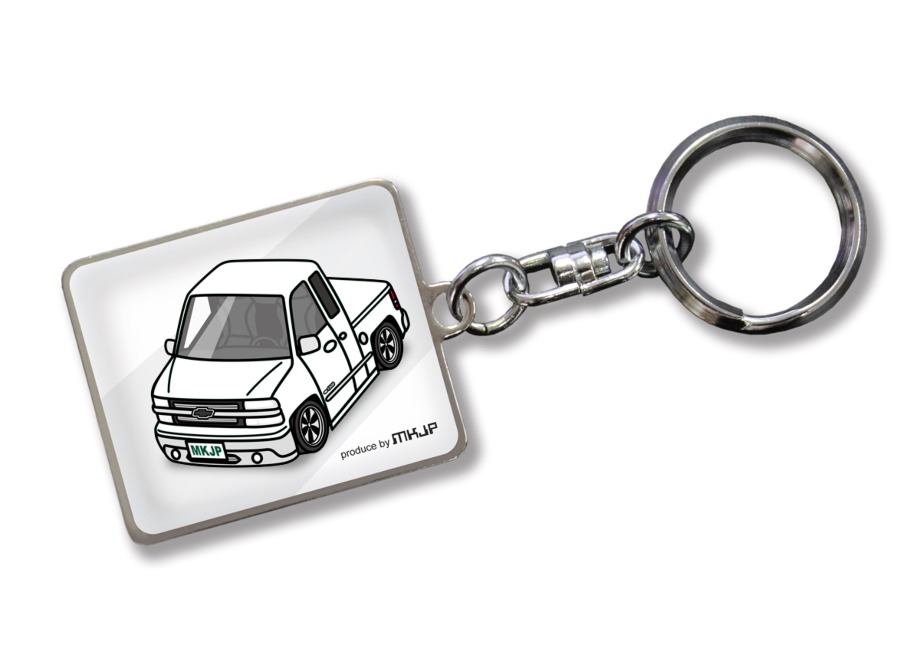 MKJP 車種別かわカッコいい キーホルダー 外車 シボレー C1500 4