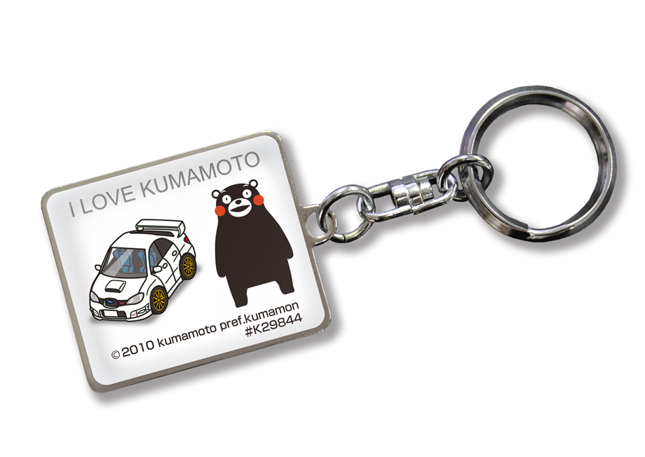MKJP 車種別かわカッコいい キーホルダー スバル インプレッサ WRX STI