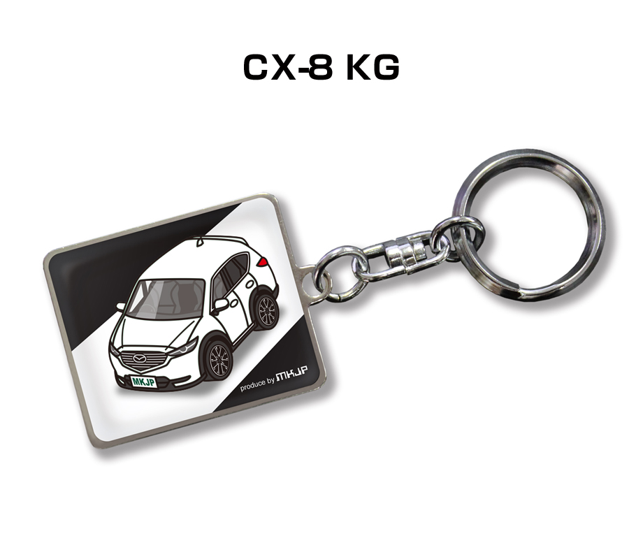 ジョー・ヤマダ キーホルダー 8個セット MDS BtoB |#ササガワ 什器 組立式キーホルダー ネックレスボード