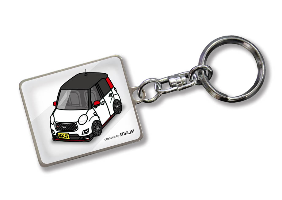 MKJP 車種別かわカッコいい キーホルダー ダイハツ キャスト