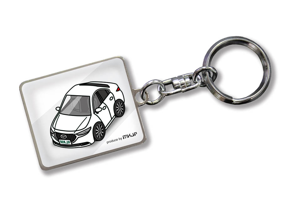MKJP 車種別かわカッコいい キーホルダー マツダ マツダ3 セダン BPFP