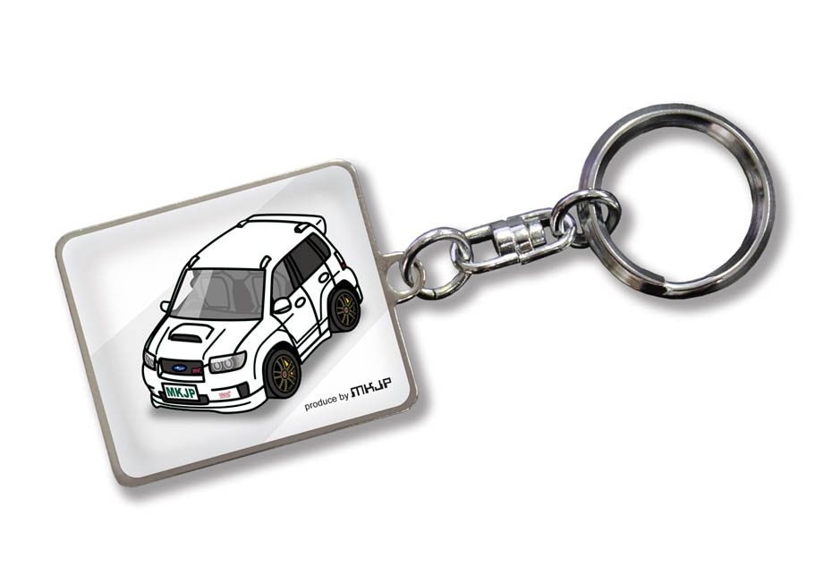 MKJP 車種別かわカッコいい キーホルダー スバル フォレスター SG9
